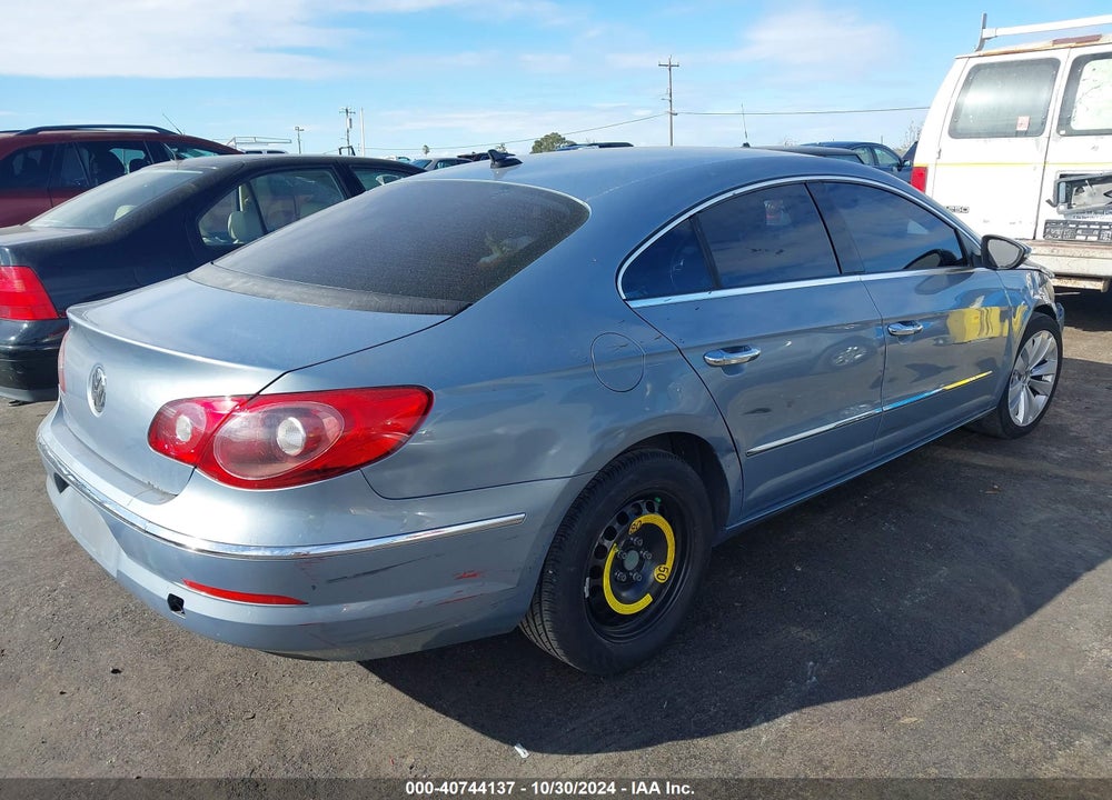 2009 VOLKSWAGEN CC SPORT VIN: WVWML73C09E539967