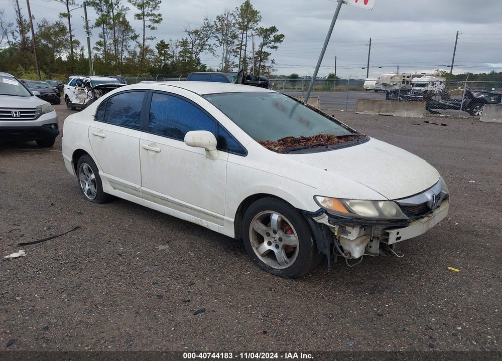 2010 HONDA CIVIC LX VIN: 2HGFA1F55AH544976