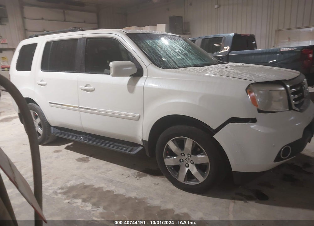 2014 HONDA PILOT TOURING VIN: 5FNYF3H9XEB009321
