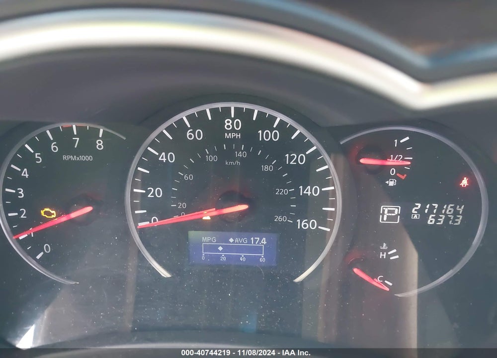 2013 NISSAN QUEST SL VIN: JN8AE2KP3D9064812
