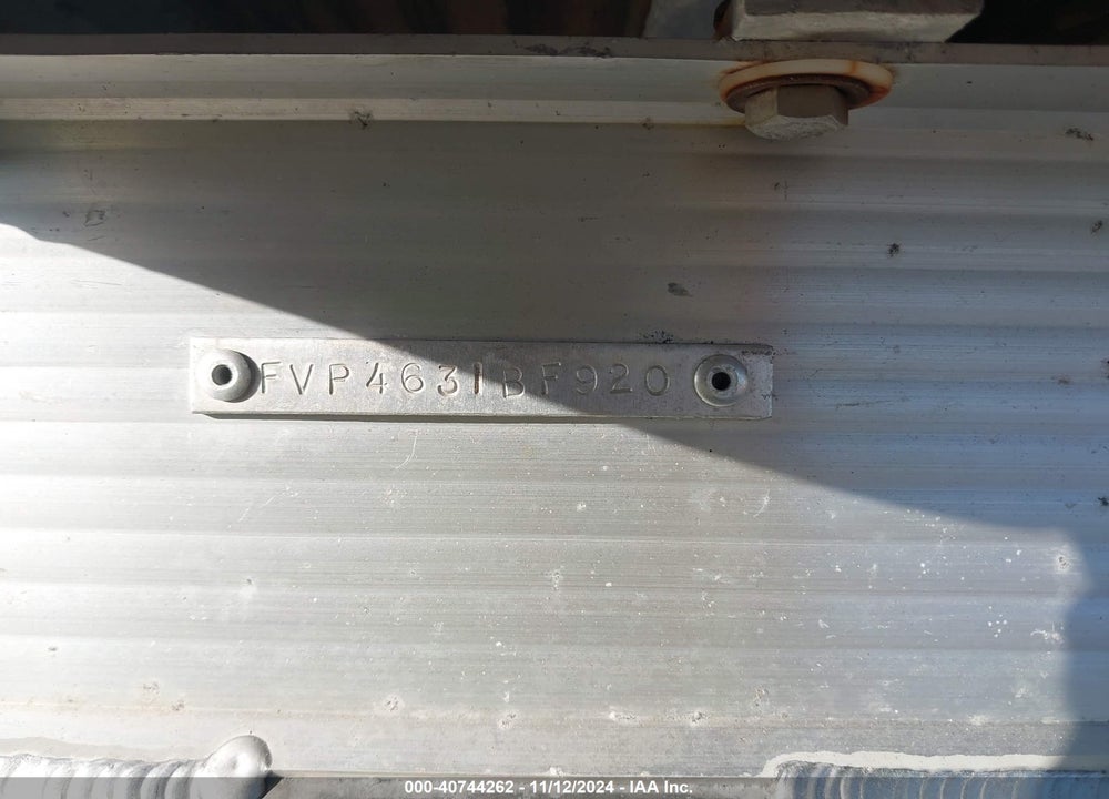 2020 PONTOON --- VIN: FVP4631BF920