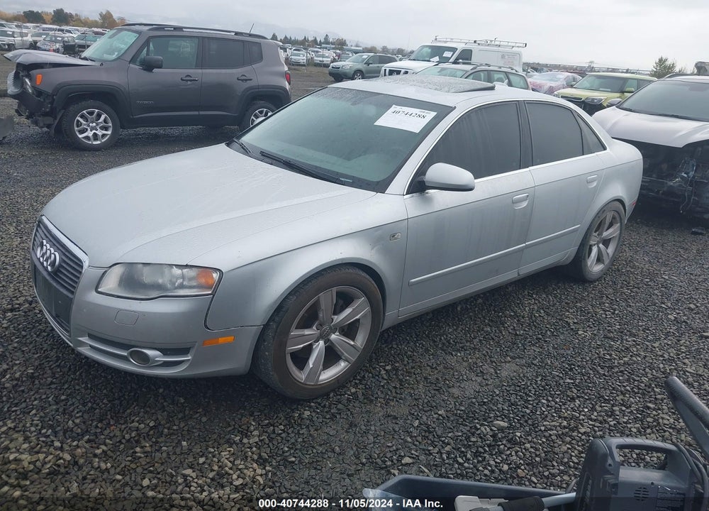 2005 AUDI A4 3.2 VIN: WAUDG68E25A510977