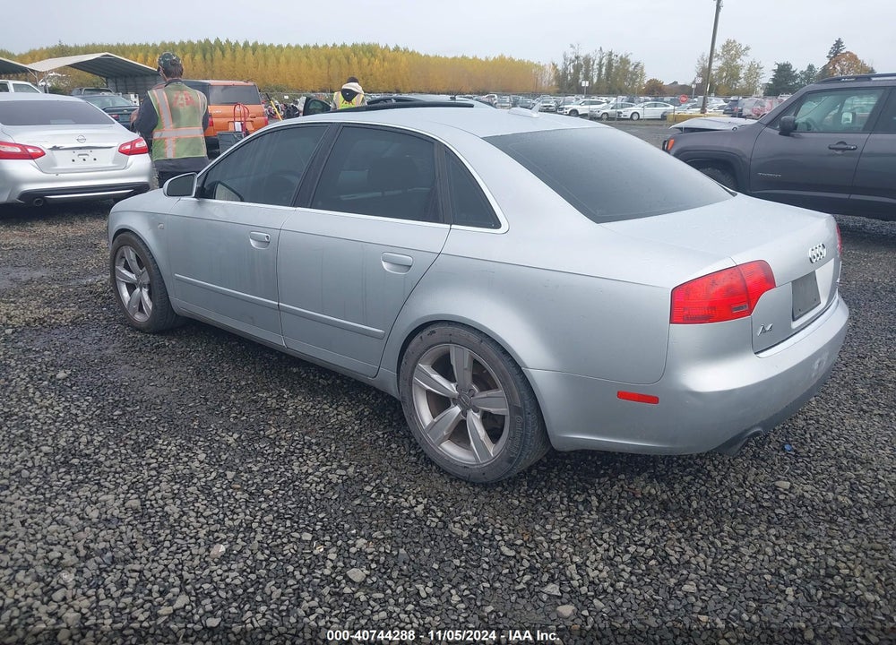 2005 AUDI A4 3.2 VIN: WAUDG68E25A510977