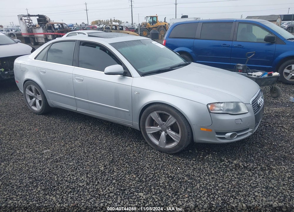 2005 AUDI A4 3.2 VIN: WAUDG68E25A510977
