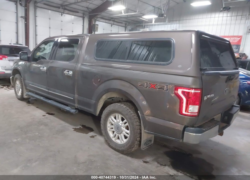2015 FORD F-150 XLT VIN: 1FTFW1EF6FFA63766