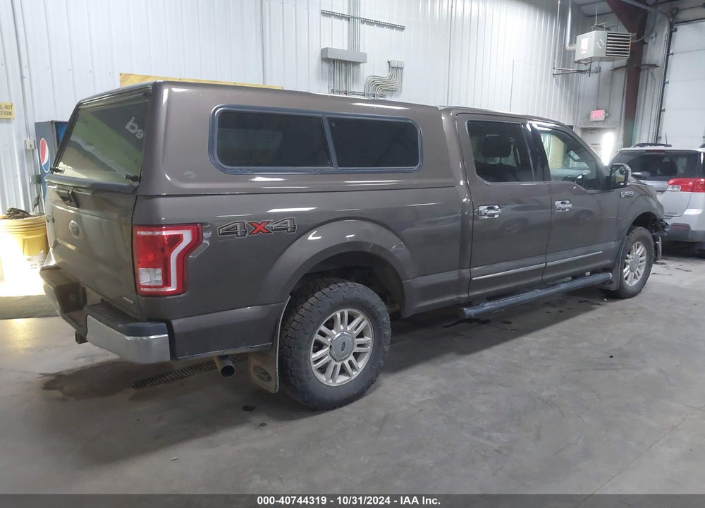 2015 FORD F-150 XLT VIN: 1FTFW1EF6FFA63766
