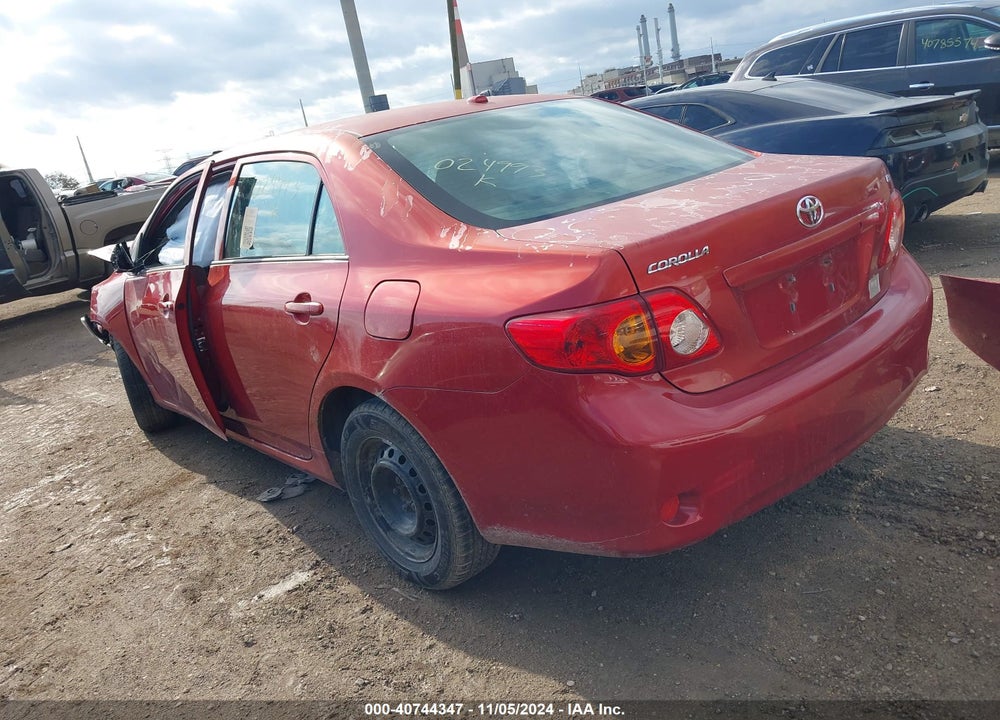 2009 TOYOTA COROLLA LE VIN: JTDBL40E699024993