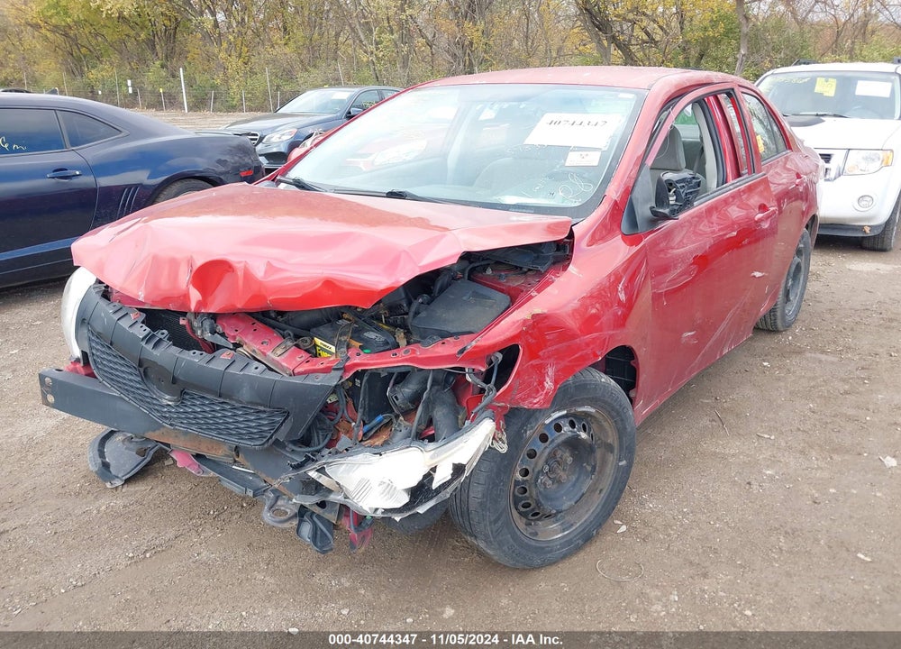 2009 TOYOTA COROLLA LE VIN: JTDBL40E699024993