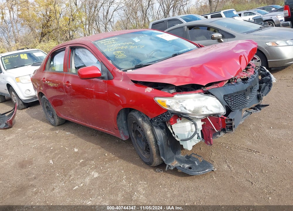 2009 TOYOTA COROLLA LE VIN: JTDBL40E699024993