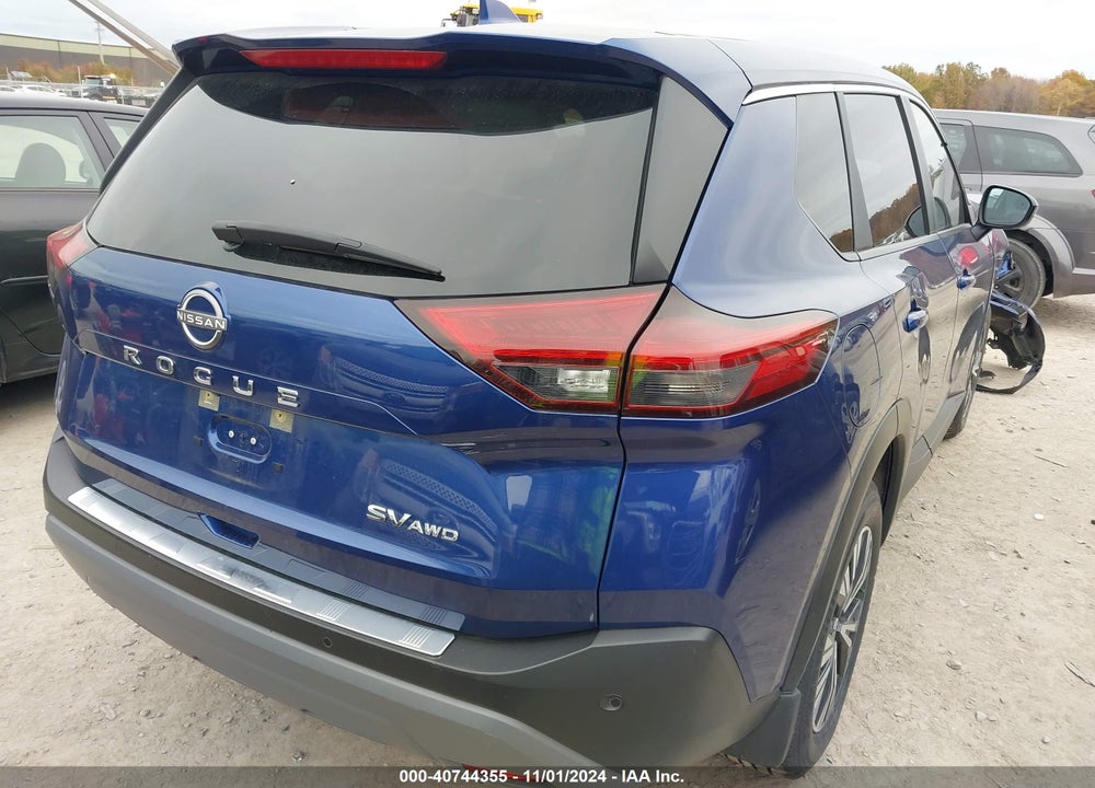 2022 NISSAN ROGUE SV INTELLIGENT AWD VIN: JN8BT3BBXNW332617