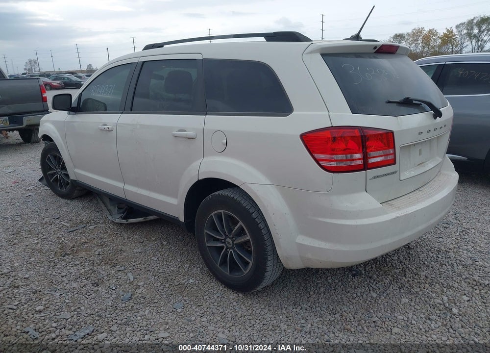 2018 DODGE JOURNEY VIN: 3C4PDCAB9JT363857