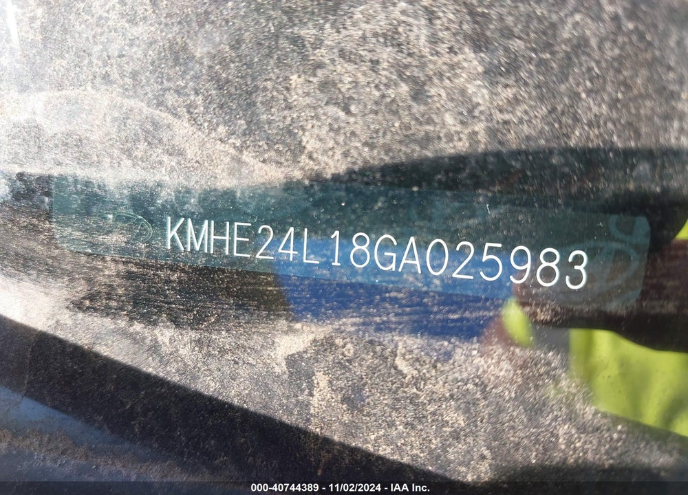 2016 HYUNDAI SONATA HYBRID VIN: KMHE24L18GA025983