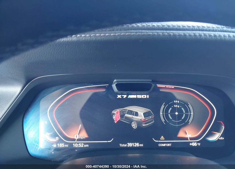 2022 BMW X7 M50I VIN: 5UXCX6C0XN9M54068