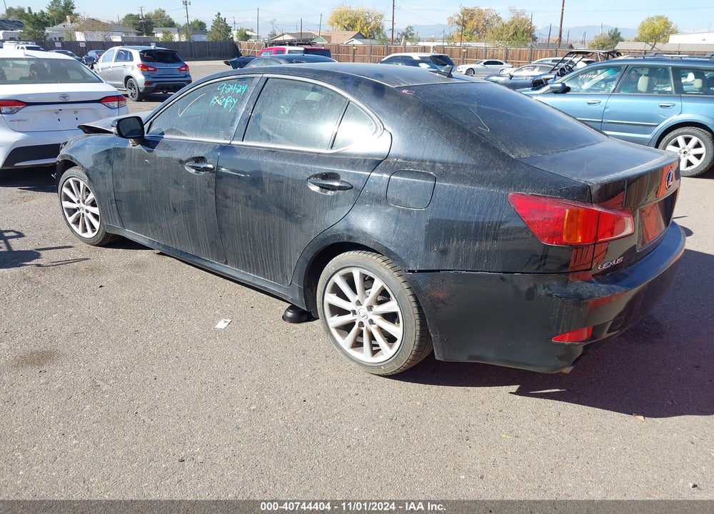 2009 LEXUS IS 250 VIN: JTHCK262092027839