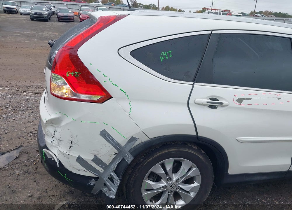 2014 HONDA CR-V EX-L VIN: 5J6RM3H70EL028637