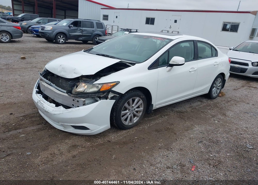 2012 HONDA CIVIC EX VIN: 2HGFB2F85CH511329