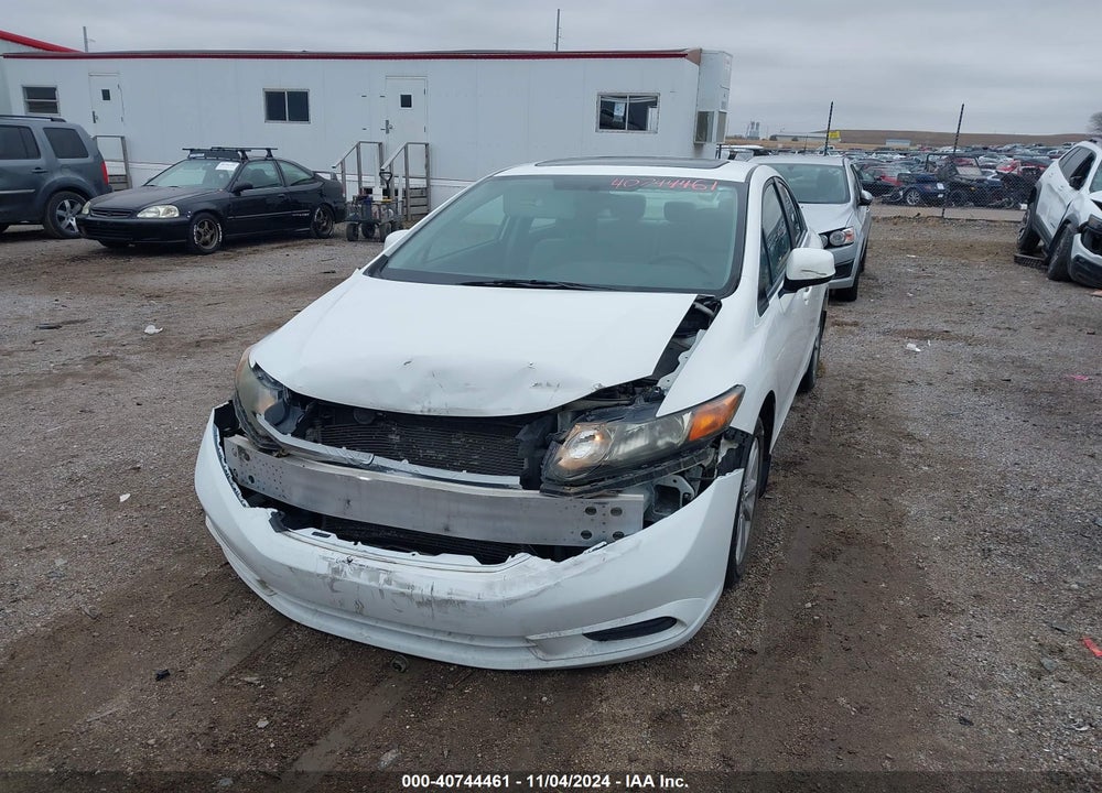 2012 HONDA CIVIC EX VIN: 2HGFB2F85CH511329