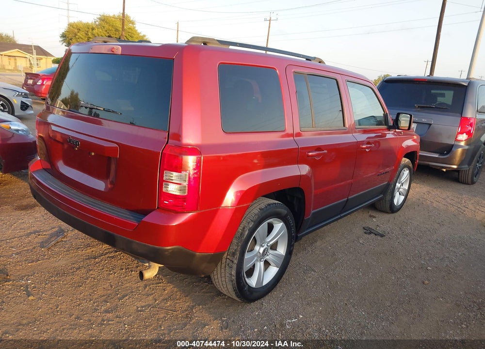 2014 JEEP PATRIOT ALTITUDE VIN: 1C4NJPBAXED703994