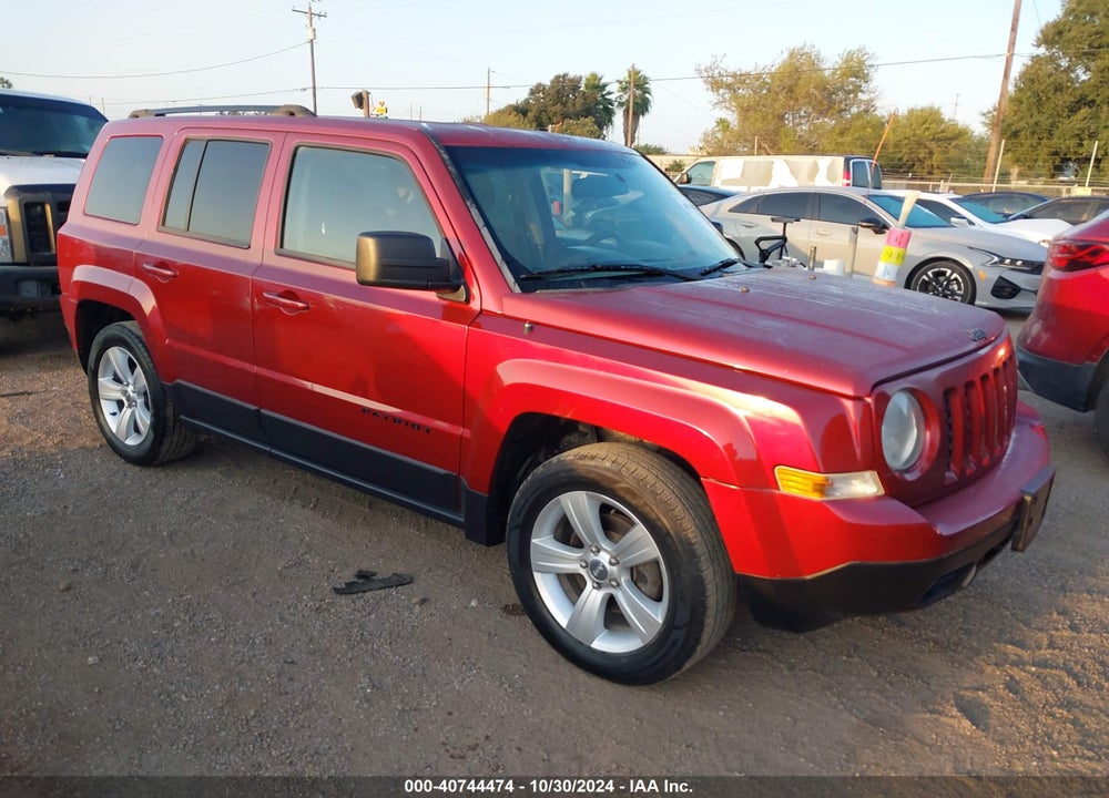2014 JEEP PATRIOT ALTITUDE VIN: 1C4NJPBAXED703994
