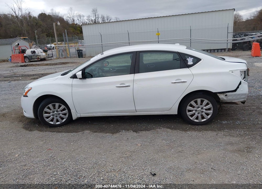2015 NISSAN SENTRA SV VIN: 3N1AB7AP9FY320146