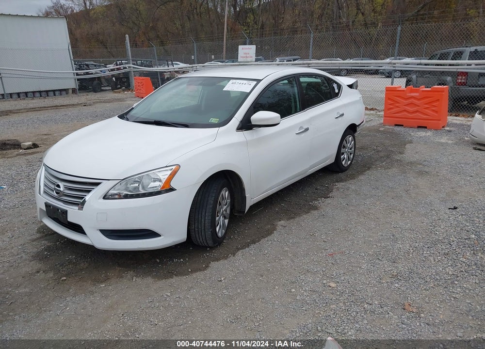 2015 NISSAN SENTRA SV VIN: 3N1AB7AP9FY320146