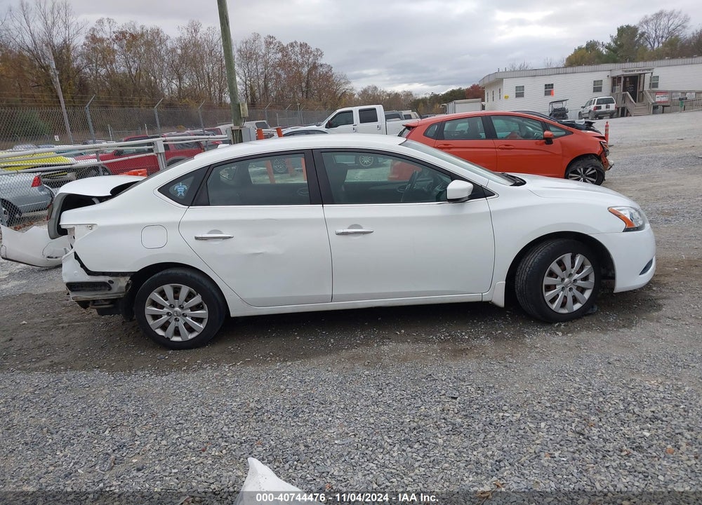 2015 NISSAN SENTRA SV VIN: 3N1AB7AP9FY320146