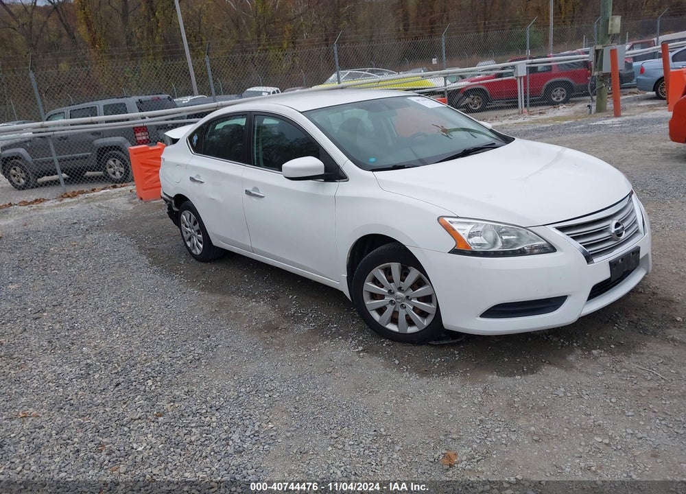 2015 NISSAN SENTRA SV VIN: 3N1AB7AP9FY320146