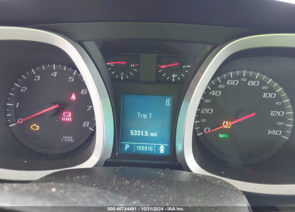 2011 CHEVROLET EQUINOX 1LT VIN: 2GNALDEC0B1150727