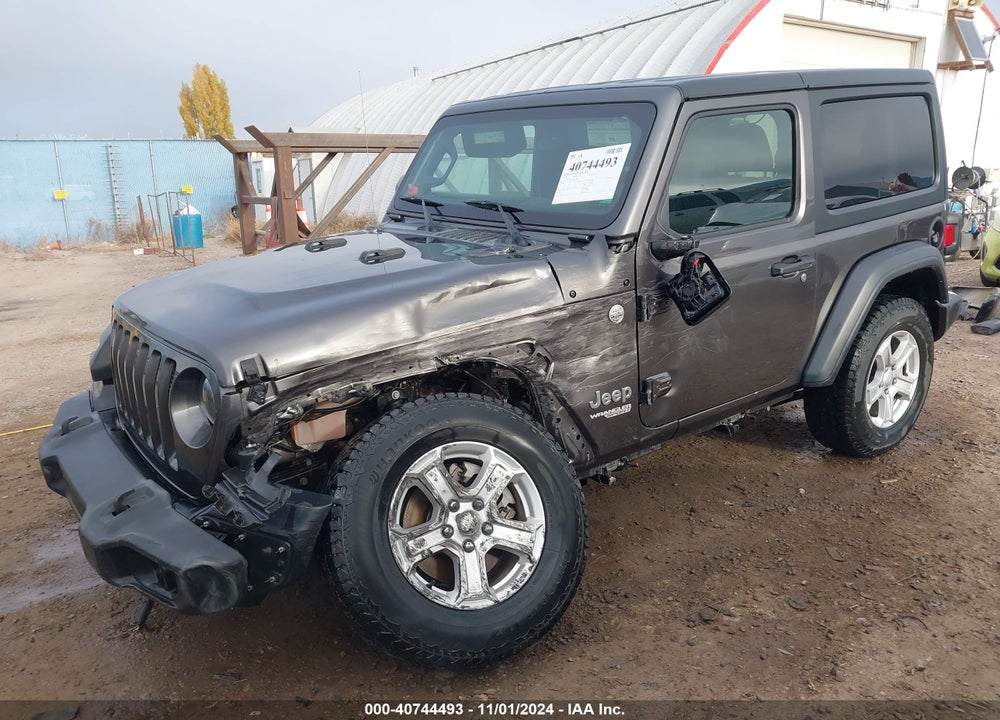 2019 JEEP WRANGLER SPORT S 4X4 VIN: 1C4GJXAG2KW617836