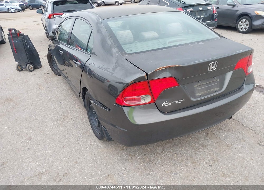 2008 HONDA CIVIC LX VIN: 2HGFA16578H514808