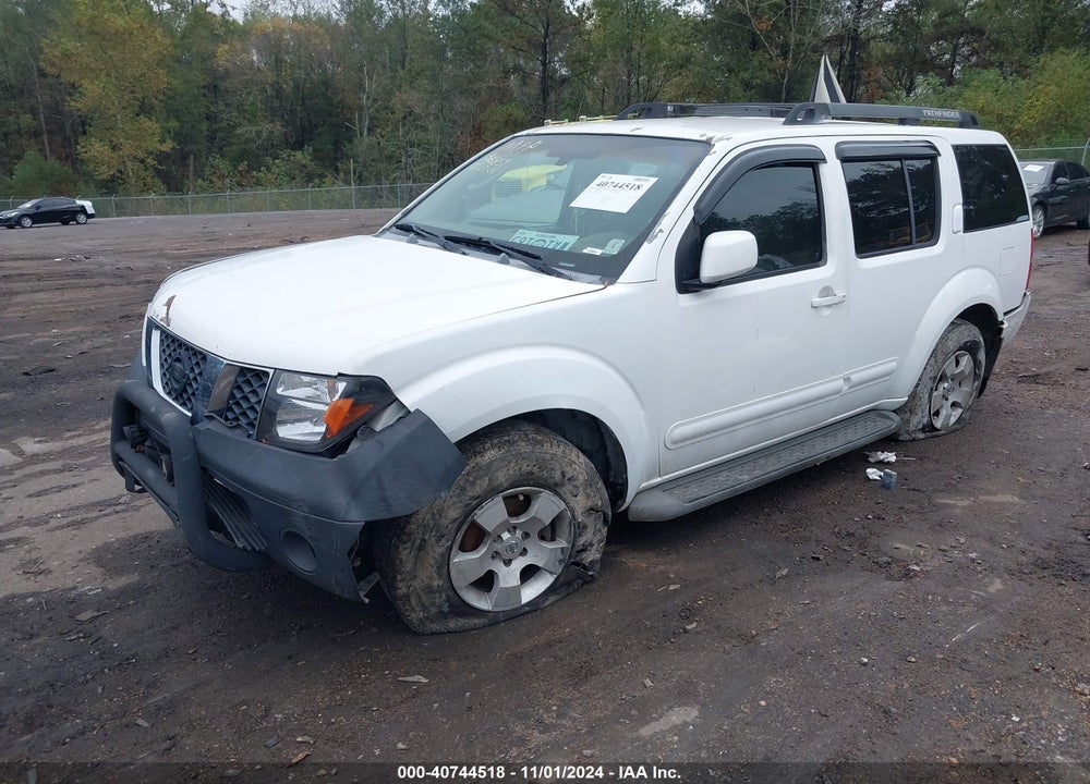 2006 NISSAN PATHFINDER SE VIN: 5N1AR18U46C618500
