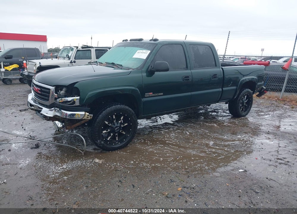 2005 GMC SIERRA 2500HD SLT VIN: 1GTHK23225F809347