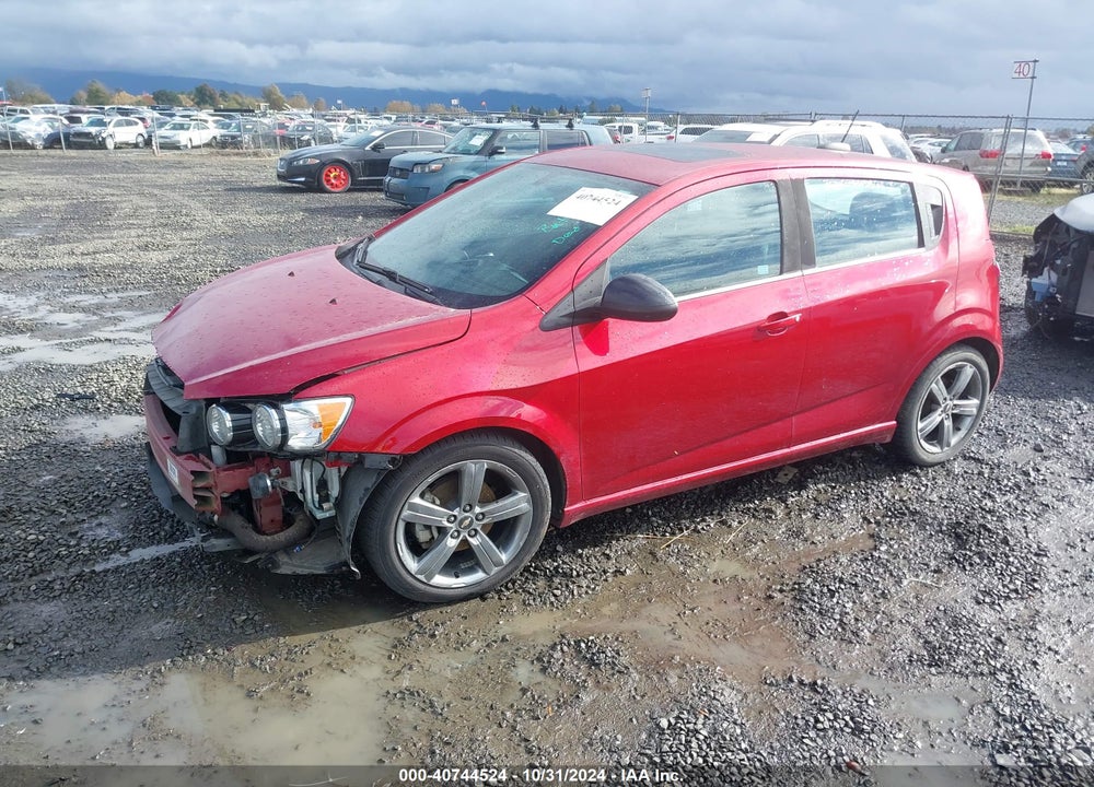 2015 CHEVROLET SONIC RS AUTO VIN: 1G1JG6SB3F4159915