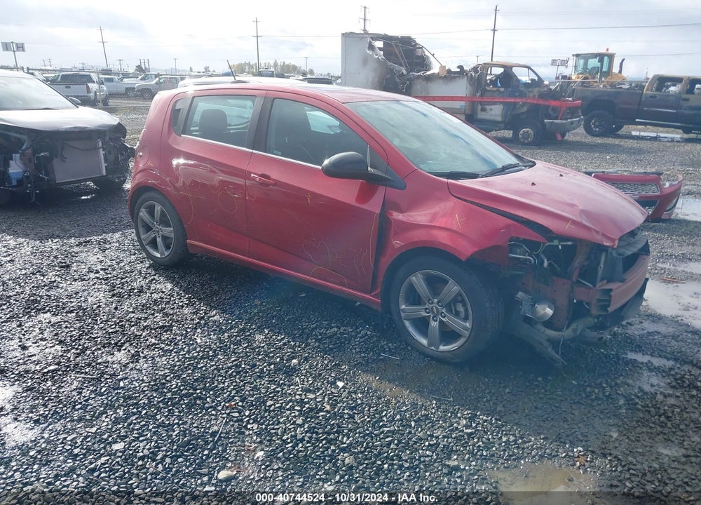 2015 CHEVROLET SONIC RS AUTO VIN: 1G1JG6SB3F4159915