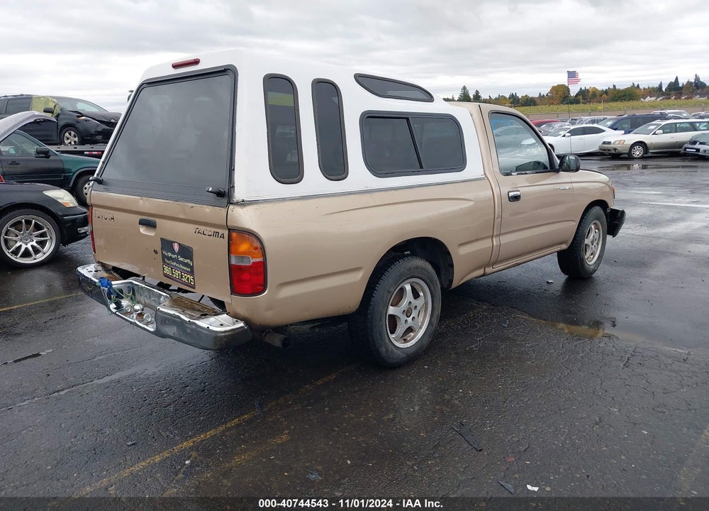 1998 TOYOTA TACOMA VIN: 4TANL42N1WZ083872