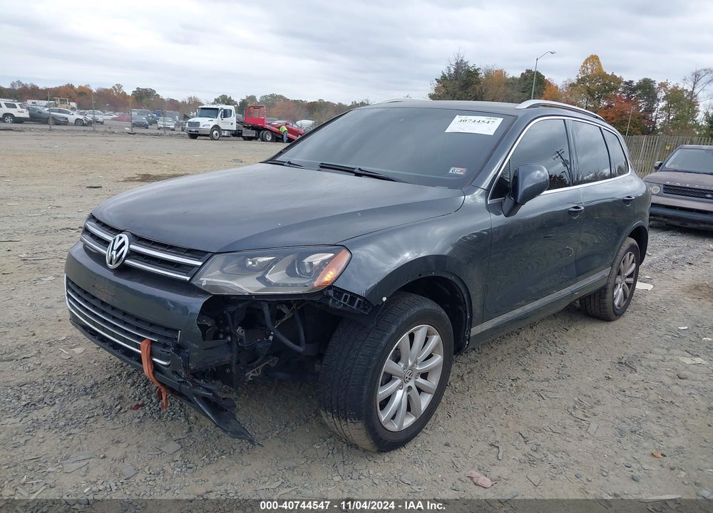 2012 VOLKSWAGEN TOUAREG VR6 EXECUTIVE/VR6 LUX/VR6 SPORT VIN: WVGEF9BP5CD009076