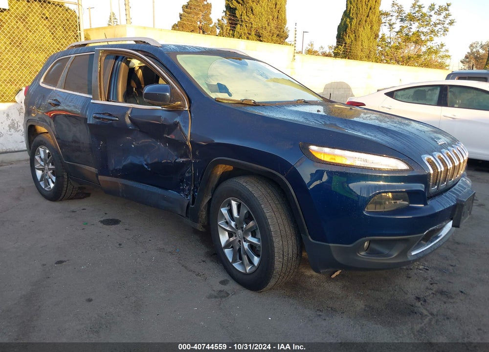 2018 JEEP CHEROKEE LIMITED 4X4 VIN: 1C4PJMDB8JD555089