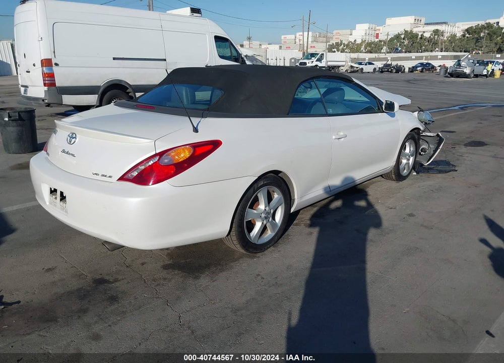 2004 TOYOTA CAMRY SOLARA SLE VIN: 4T1FA38P54U030471