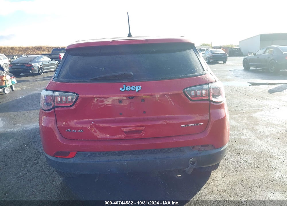 2018 JEEP COMPASS SPORT 4X4 VIN: 3C4NJDAB7JT248907