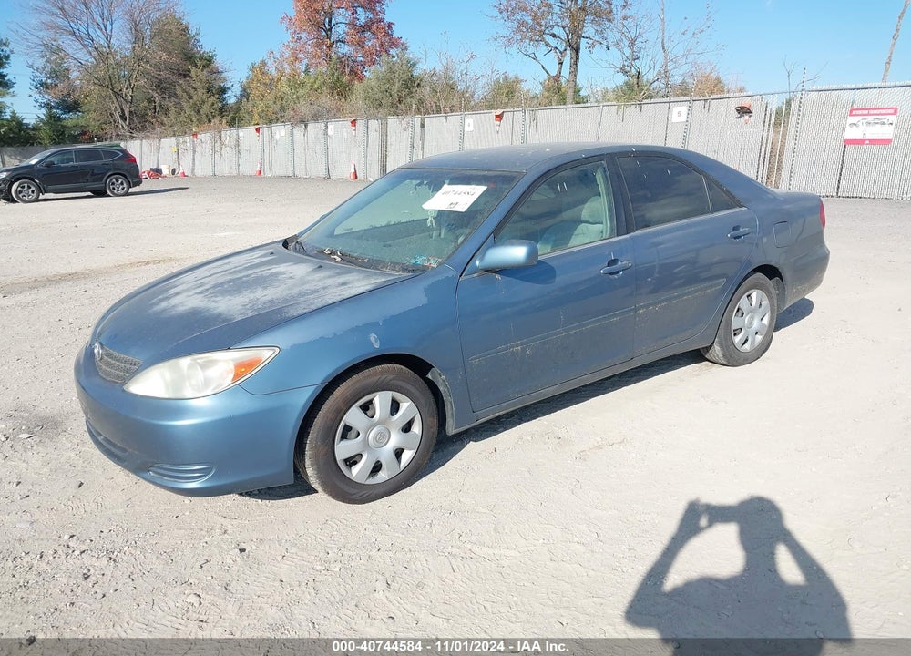 2002 TOYOTA CAMRY LE VIN: 4T1BE32KX2U514021