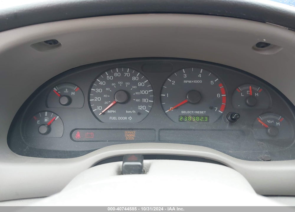 2003 FORD MUSTANG VIN: 1FAFP40423F442107