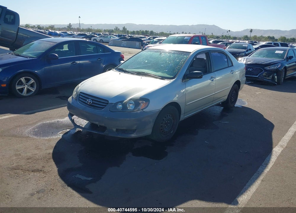 2003 TOYOTA COROLLA LE VIN: JTDBR32E430032009