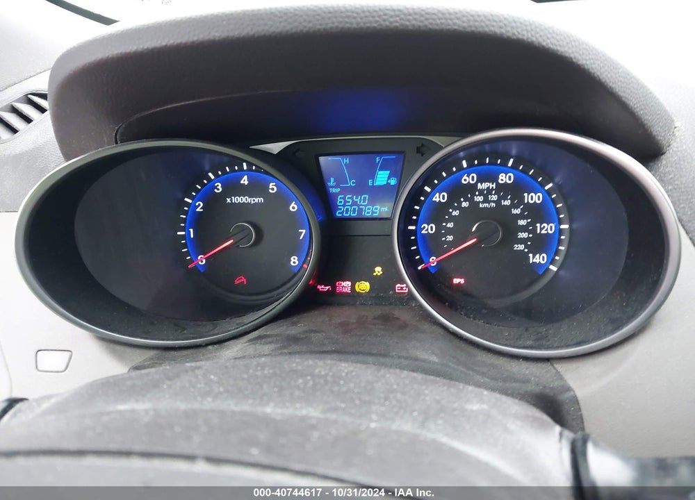 2011 HYUNDAI TUCSON GLS VIN: KM8JU3AC8BU211229
