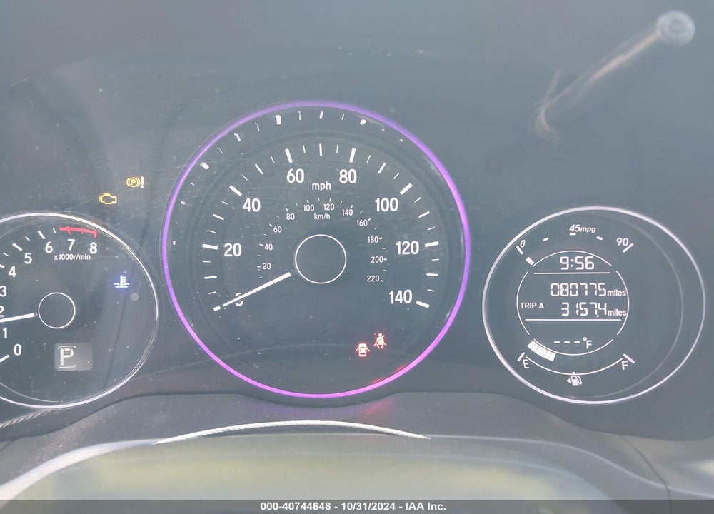 2019 HONDA HR-V SPORT VIN: 3CZRU5H13KM722966