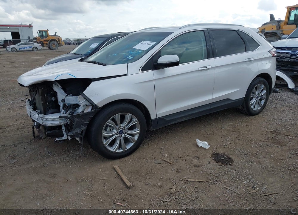 2019 FORD EDGE TITANIUM VIN: 2FMPK3K95KBC01072