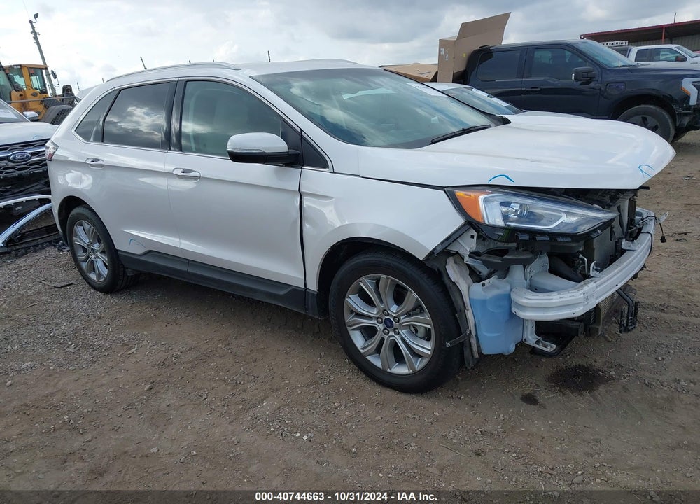 2019 FORD EDGE TITANIUM VIN: 2FMPK3K95KBC01072