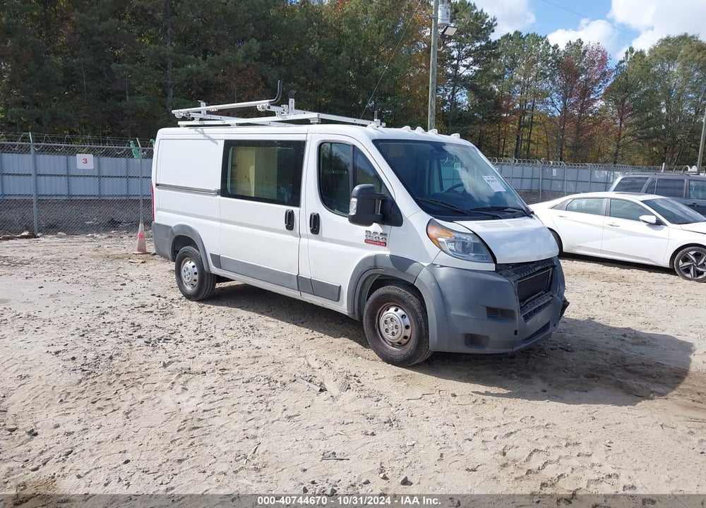 2015 RAM PROMASTER 1500 LOW ROOF VIN: 3C6TRVAG2FE520509