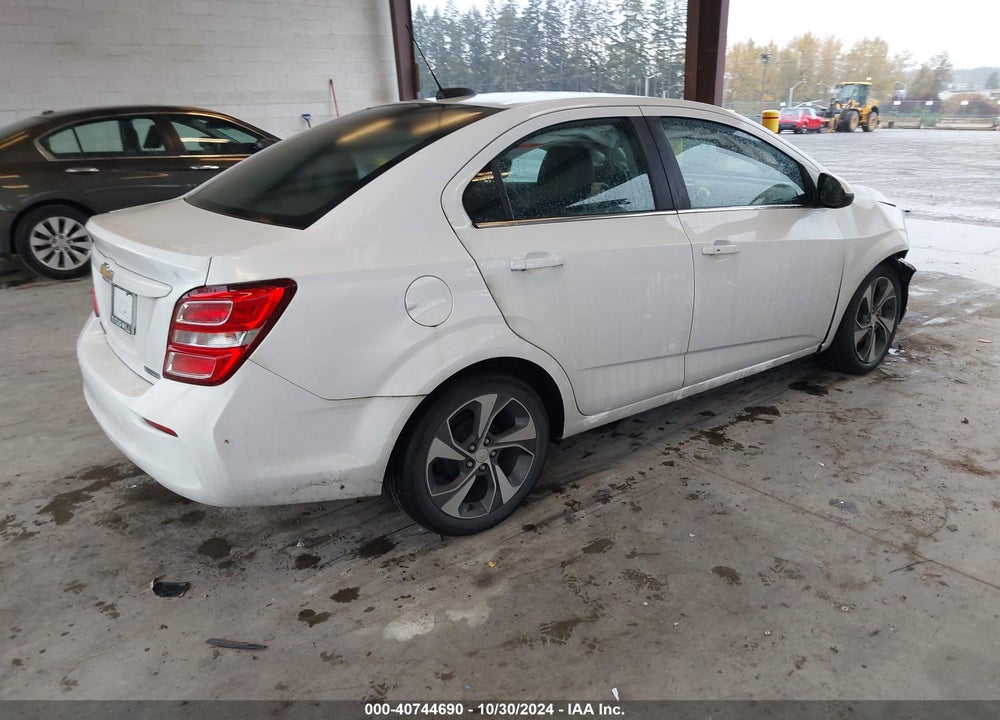 2020 CHEVROLET SONIC FWD  PREMIER VIN: 1G1JF5SB4L4118900