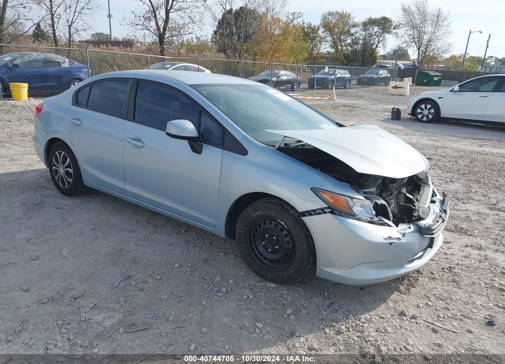 2012 HONDA CIVIC LX VIN: 19XFB2F58CE362771