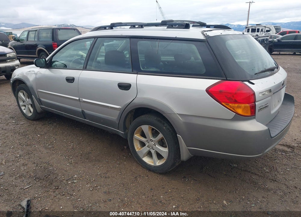 2007 SUBARU OUTBACK 2.5I VIN: 4S4BP61C677312434